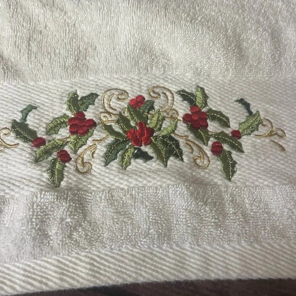 Balsam & Fir Trading Company Christmas Hand Towel